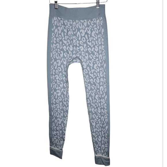 Sweaty Betty Leopard Jacquard Base Layer Leggings, Size L (US 10), NWOT - Picture 3 of 9